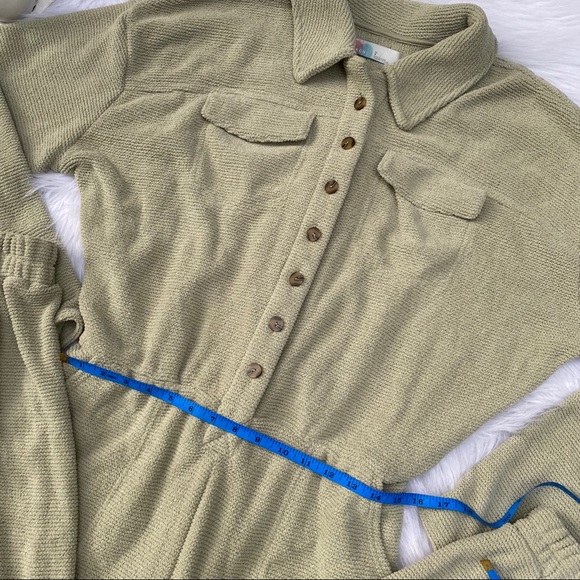 FREE PEOPLE FP BEACH RIDE OR DIE JUMPER JUMPSUIT L - Picture 12 of 16